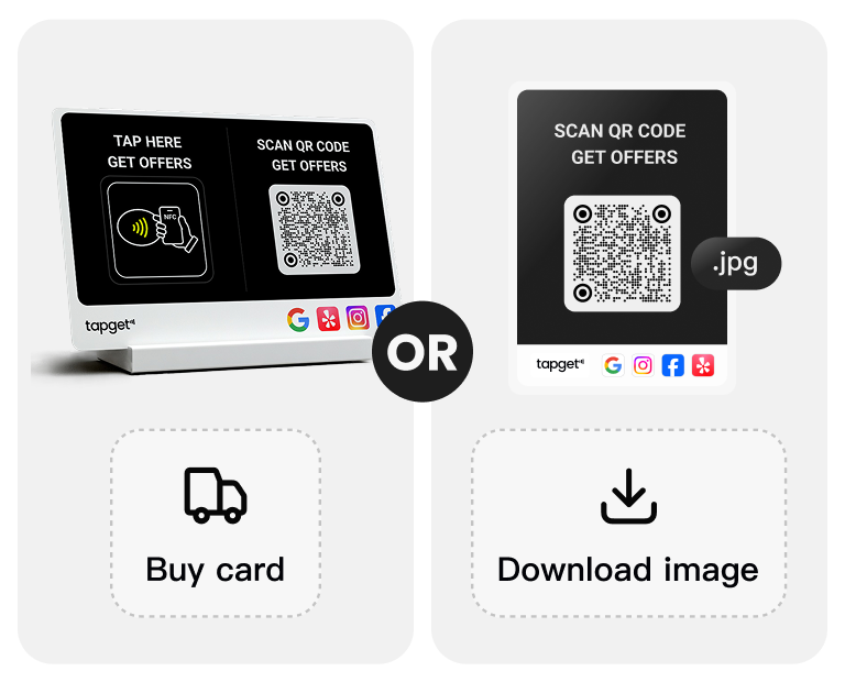Get card/QR code